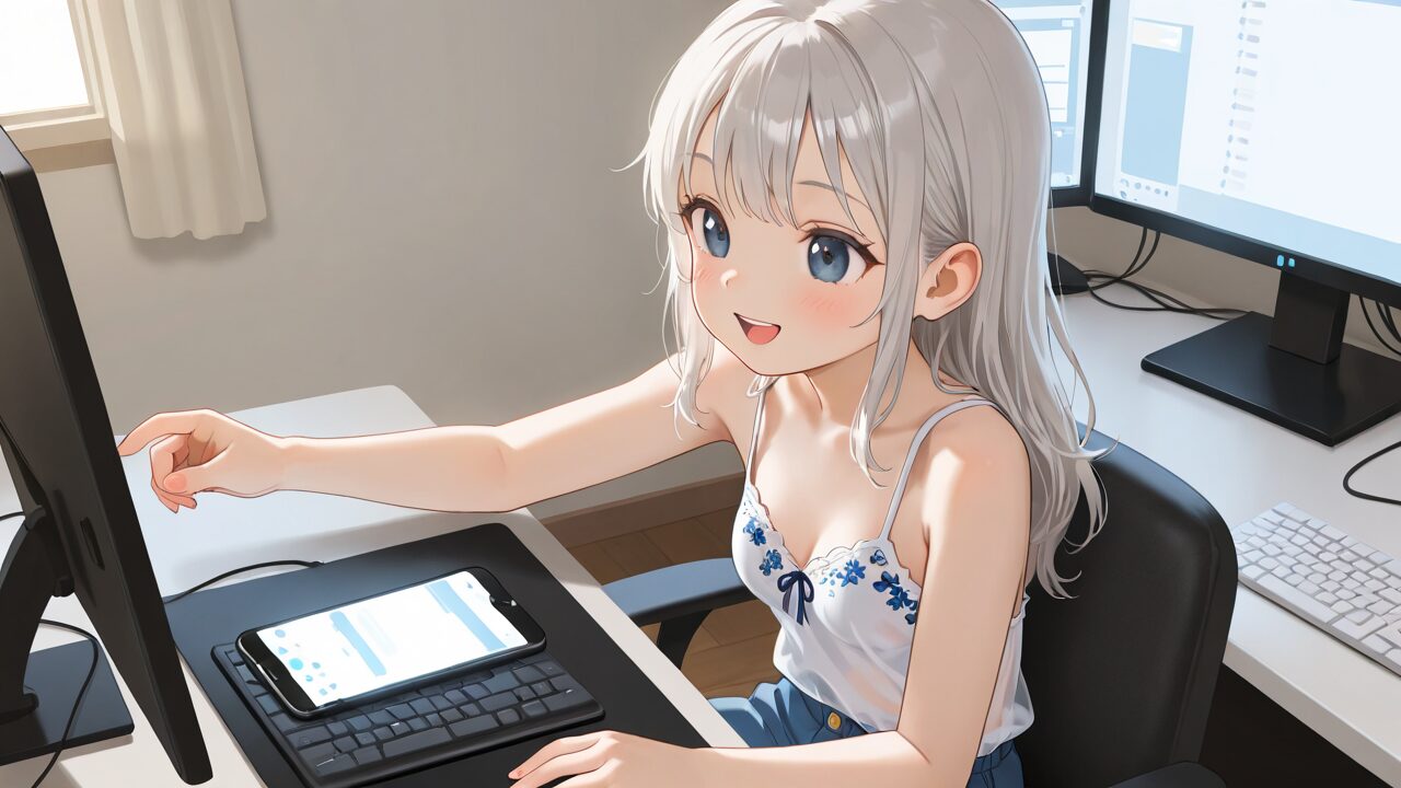 FAQの抽象的なイラスト。GPT-5に関するFAQセクションを視覚的に補完する。