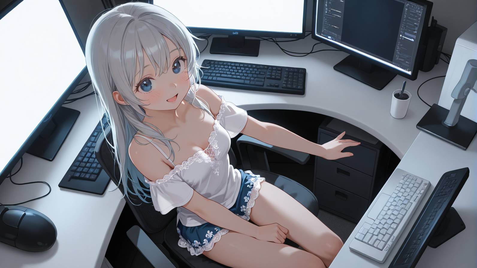 WordPress高速化を象徴する構成図。LiteSpeed CacheとCloudflareの連携によるサーバー最適化をイメージ。
