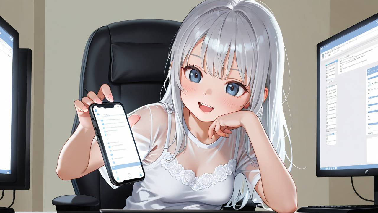 画面とスマホを見せる人物を描いた、Codex運用の限界と現実的な使い分けを考えるイメージ。